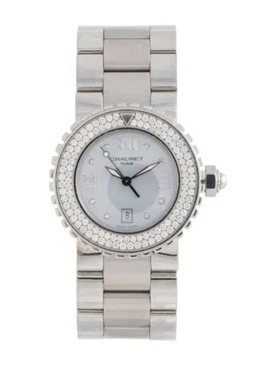 Pre-owned Chaumet Class One Watch, 33mm In Multicolor