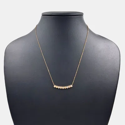 Pre-owned Chaumet Diamond Be My Love Necklace In Multicolor