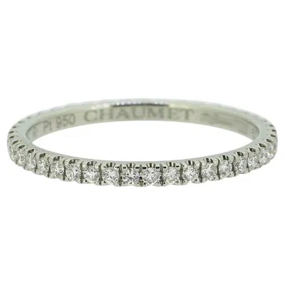 Pre-owned Chaumet Diamond Les Éternelles De  Eternity Wedding Ring Size M (53) In Multi