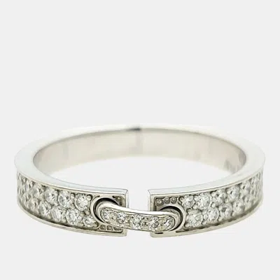 Pre-owned Chaumet Diamond Liens Évidence Ring In Multicolor