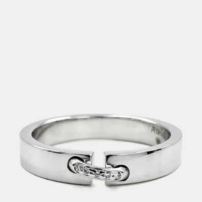 Pre-owned Chaumet Diamond Liens Évidence Ring In Multicolor
