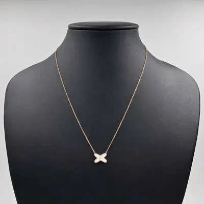 Pre-owned Chaumet Diamond Liens Necklace In Multicolor