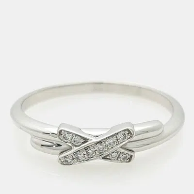 Pre-owned Chaumet Diamond Liens Ring Eu 50 In Multi