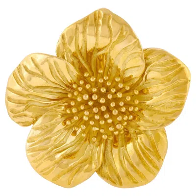 Pre-owned Chaumet Flower Brooch, Spectacular In Multiple