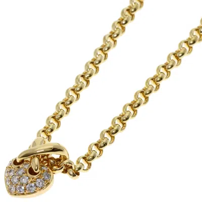 Pre-owned Chaumet Gold (18k) Necklace () In Yellow