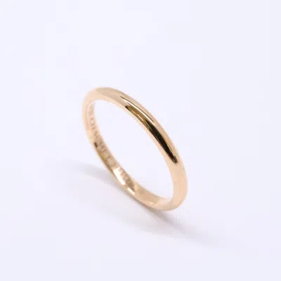 Pre-owned Chaumet Gold Gold (18k) Band Ring ()