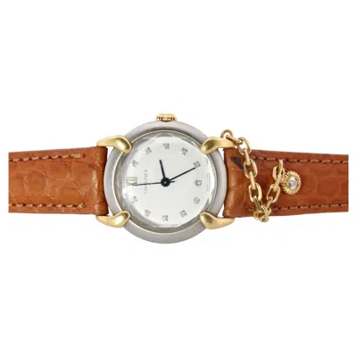 Pre-owned Chaumet Griffith Watch.  Griffith Elysee Diamond Ladies Watch. In Multi