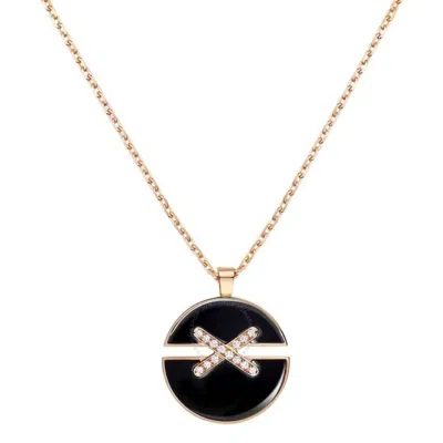 Chaumet Jeux De Liens Harmony Pendant Necklace In Blue
