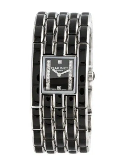 Pre-owned Chaumet Khesis Ceramic Watch, 23mm In Multi