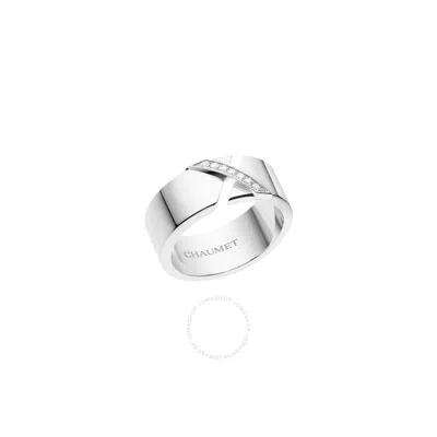 Chaumet Liens 18k White Gold Diamond Ring In Metallic
