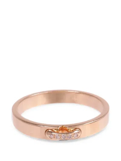 Pre-owned Chaumet Liens Evidence Diamond Ring In Pink