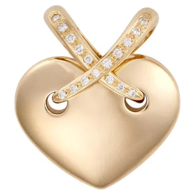 Pre-owned Chaumet Liens Heart Pendant In Multi