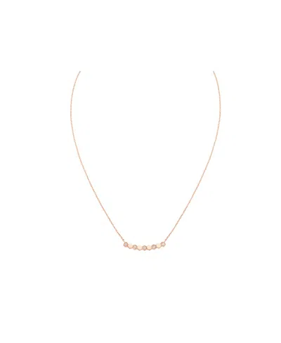 Chaumet Rose Gold And Diamond Bee My Love Pendant Necklace In Yellow