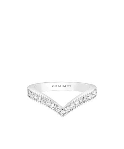 Chaumet White Gold And Diamond Joséphine Aigrette Ring