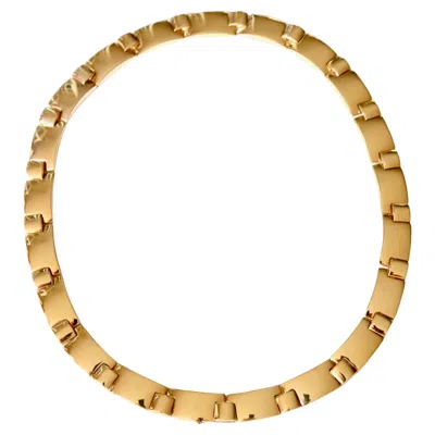 Pre-owned Chaumet Paris 18 Karat Yellow Gold Necklace
