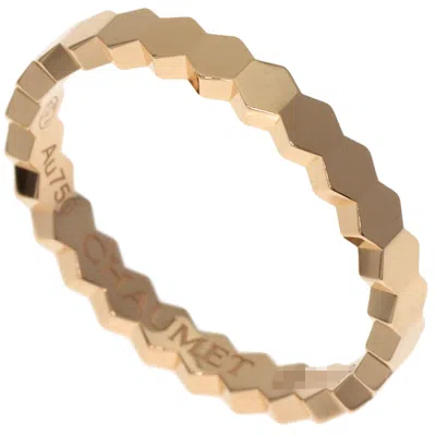 Pre-owned Chaumet Pink Gold (18k) Band Ring ()