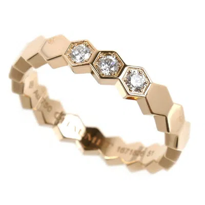 Pre-owned Chaumet Pink Gold (18k) Band Ring ()