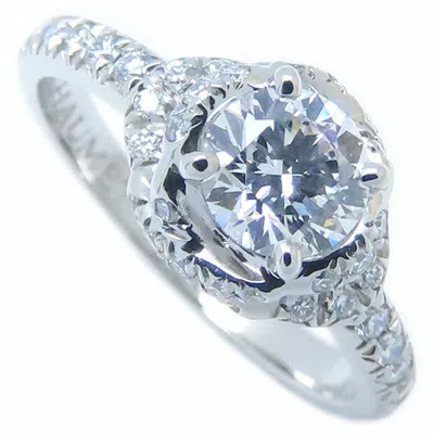Pre-owned Chaumet Platinum 950 Band Ring () In Multi