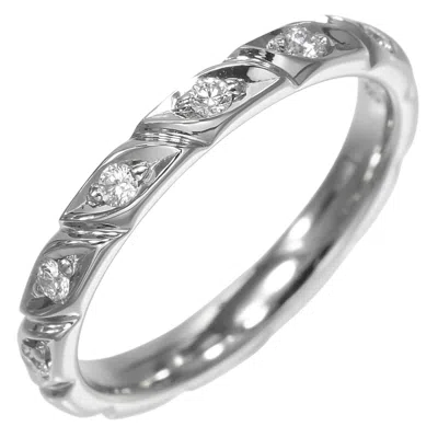 Pre-owned Chaumet Platinum 950 Band Ring ()