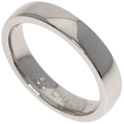 Pre-owned Chaumet Platinum 950 Band Ring ()