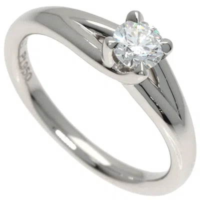 Pre-owned Chaumet Platinum 950 Band Ring ()