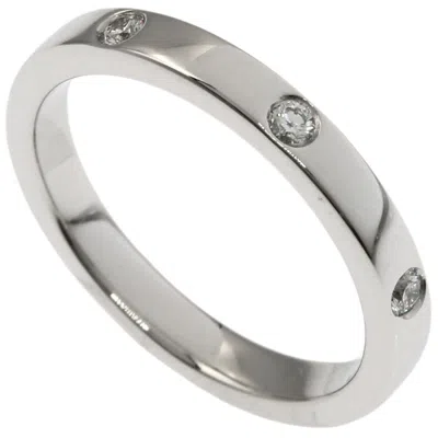 Pre-owned Chaumet Platinum 950 Band Ring ()