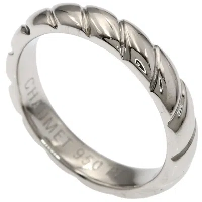 Pre-owned Chaumet Platinum 950 Band Ring ()