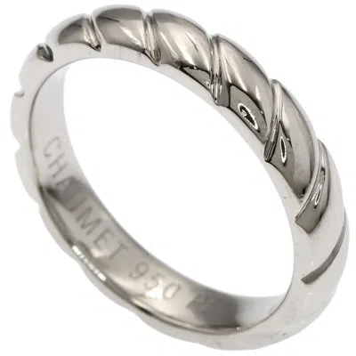 Pre-owned Chaumet Platinum 950 Band Ring ()