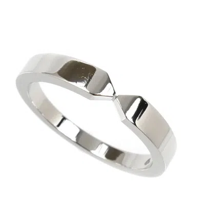 Pre-owned Chaumet Platinum 950 Band Ring ()