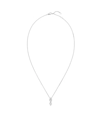 Chaumet White Gold And Diamond Joséphine Ronde D'aigrettes Pendant Necklace