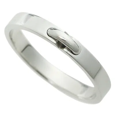 Pre-owned Chaumet Platinum Platinum 950 Band Ring ()