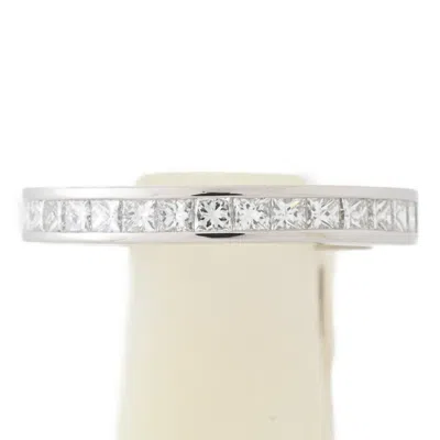 Pre-owned Chaumet Platinum Platinum 950 Band Ring ()