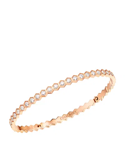 Chaumet Rose Gold And Diamond Bee My Love Bangle