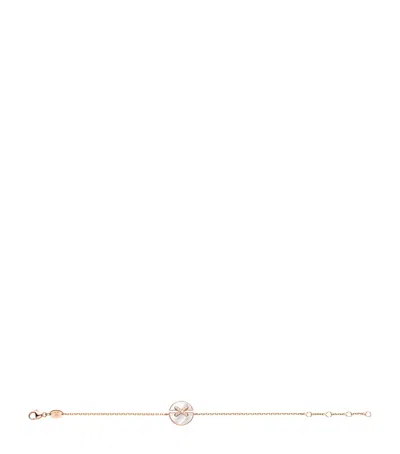 Chaumet Rose Gold, Mother-of-pearl And Diamond Harmony Bracelet