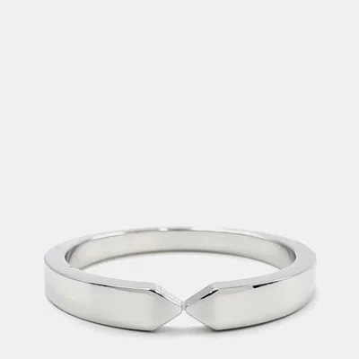 Pre-owned Chaumet Triomphe Ring 18k White Gold Ring In Multicolor