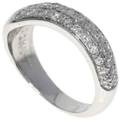 Pre-owned Chaumet White Gold (18k) Band Ring ()