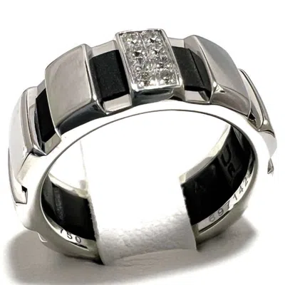 Pre-owned Chaumet White Gold (18k) Band Ring ()