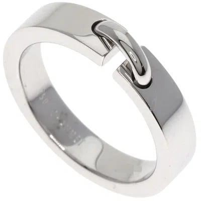 Pre-owned Chaumet White Gold (18k) Band Ring ()