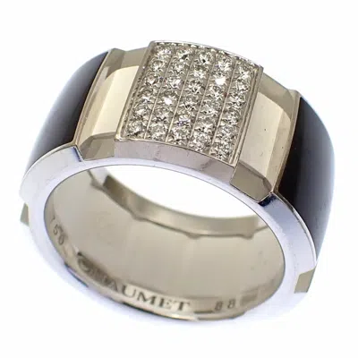 Pre-owned Chaumet White Gold (18k) Band Ring ()