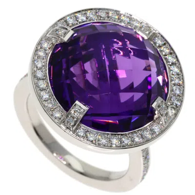 Pre-owned Chaumet White Gold (18k) Band Ring ()