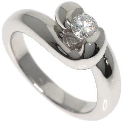 Pre-owned Chaumet White Gold (18k) Band Ring ()