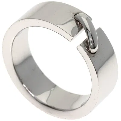 Pre-owned Chaumet White Gold (18k) Band Ring ()