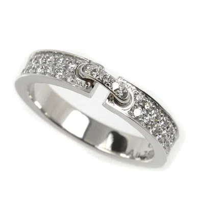 Pre-owned Chaumet White Gold (18k) Band Ring ()