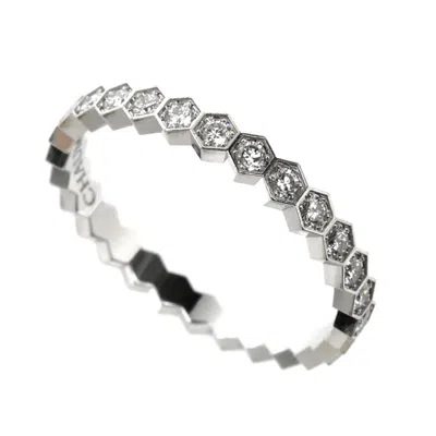Pre-owned Chaumet White Gold (18k) Band Ring ()