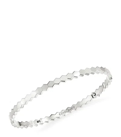Chaumet White Gold Bee My Love Bracelet In Metallic