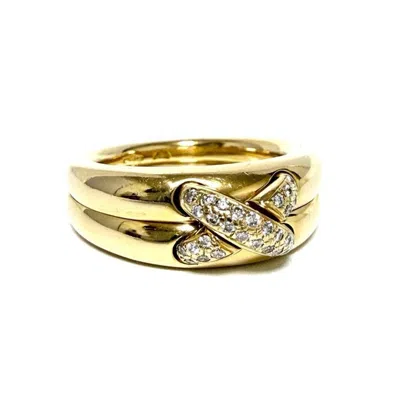 Pre-owned Chaumet Yellow Gold (18k) Band Ring ()