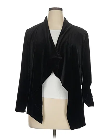 Pre-owned Chaus 3/4 Sleeve T-shirt In Black