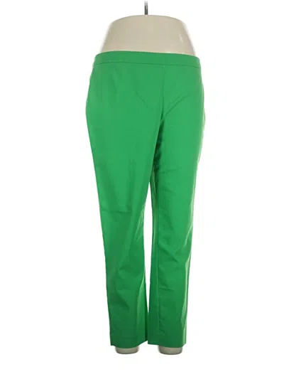 Pre-owned Chaus Active Pants In Green