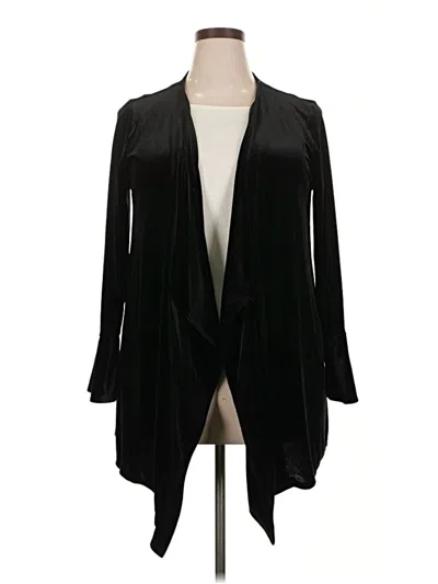 Pre-owned Chaus Blazer Jacket In Black
