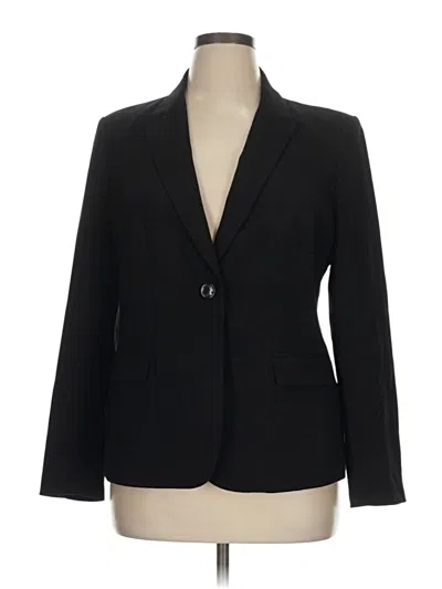 Pre-owned Chaus Blazer Jacket In Black